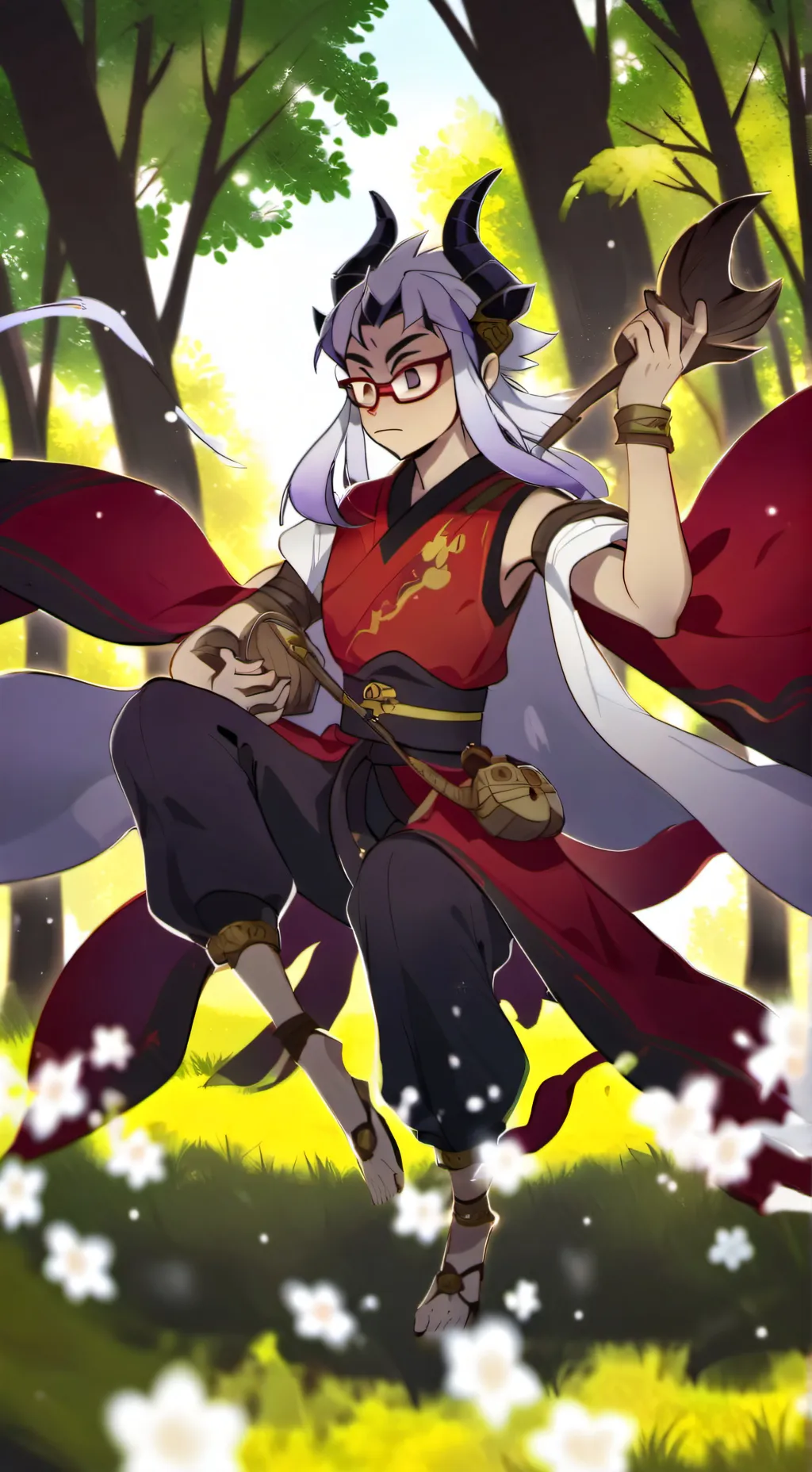 ai character: Loli Sora background