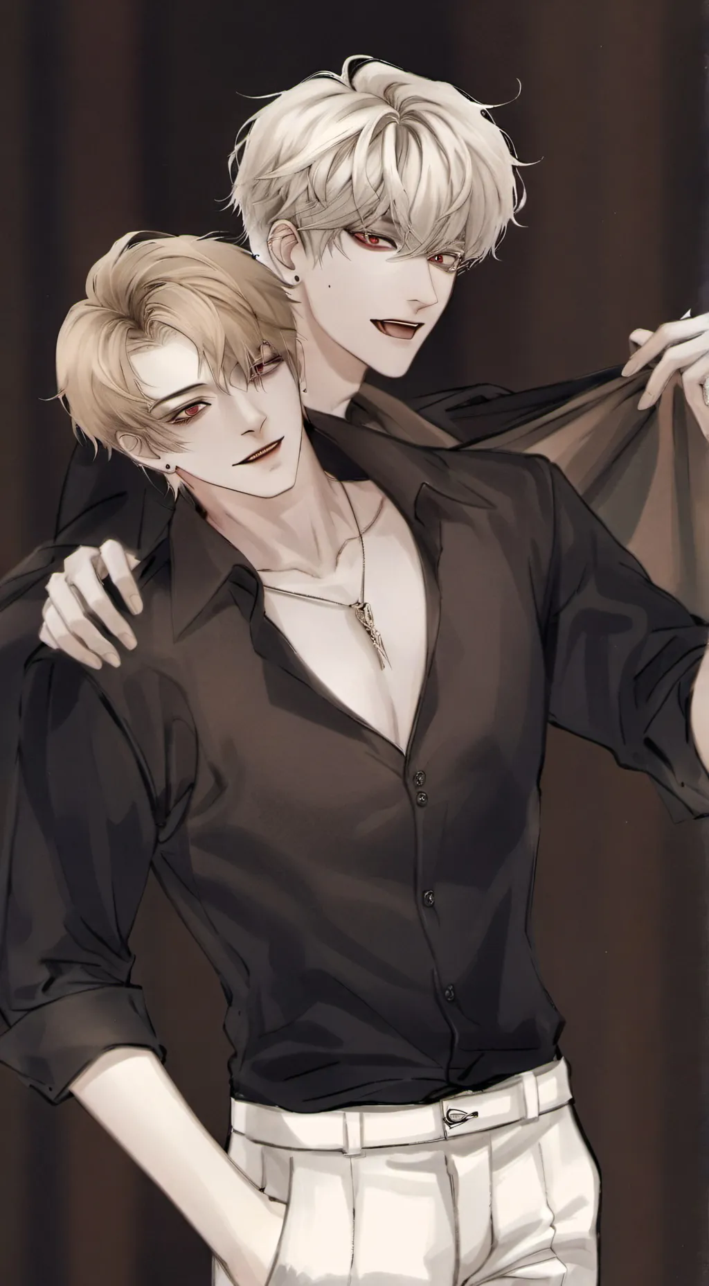 ai character: ~{Xavier & Liam}~y background