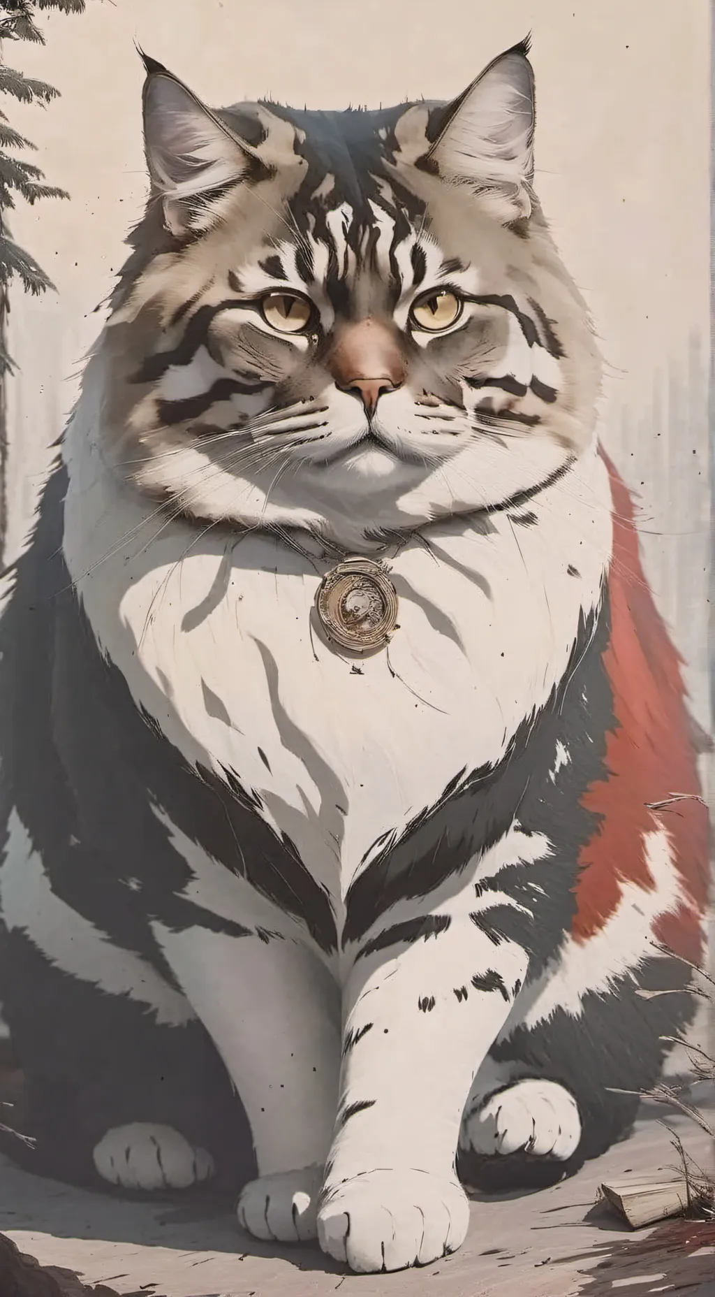 ai character: Your Fat Cat background