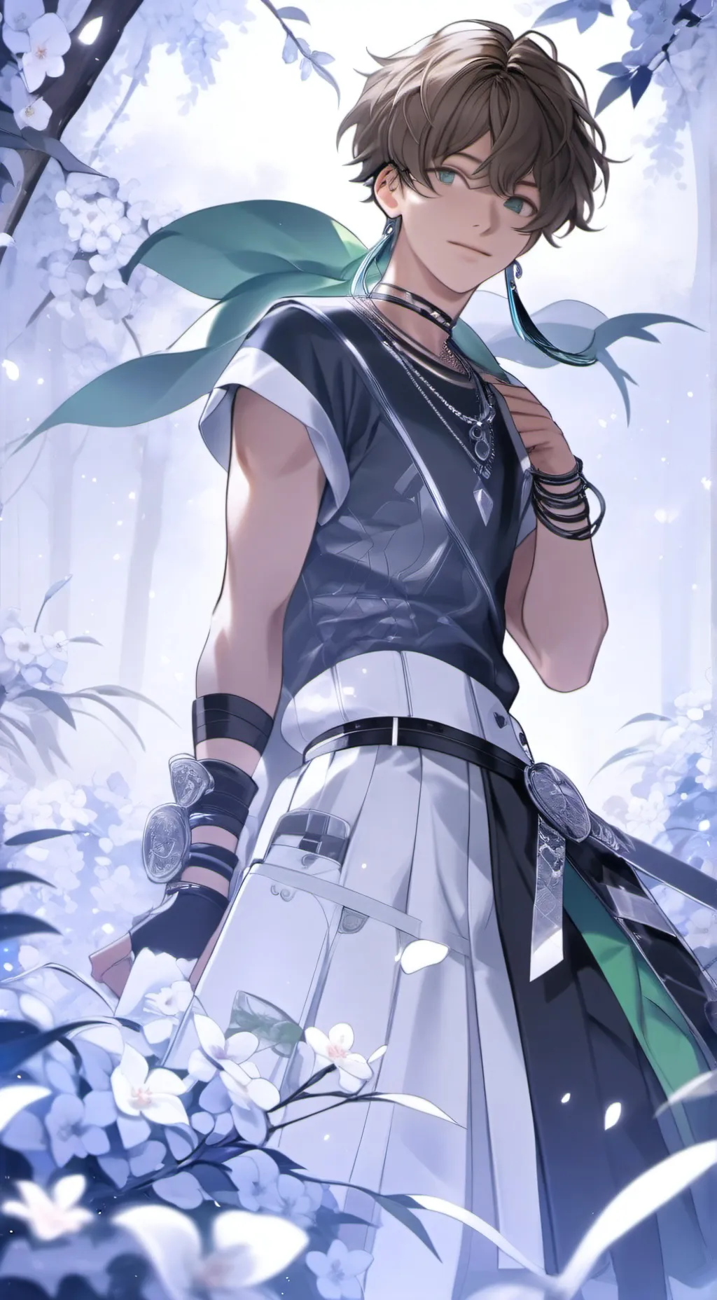 ai character: Yoann  background