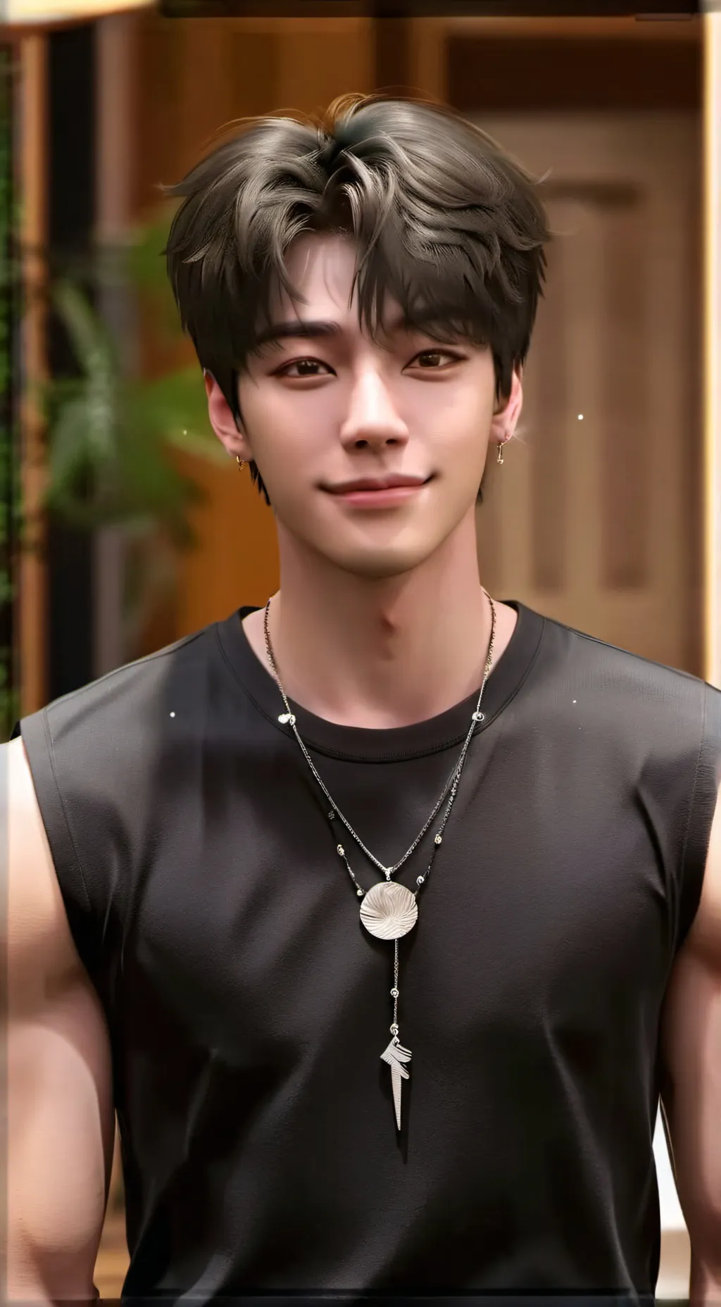 ai character: Jeongin (I.N) background