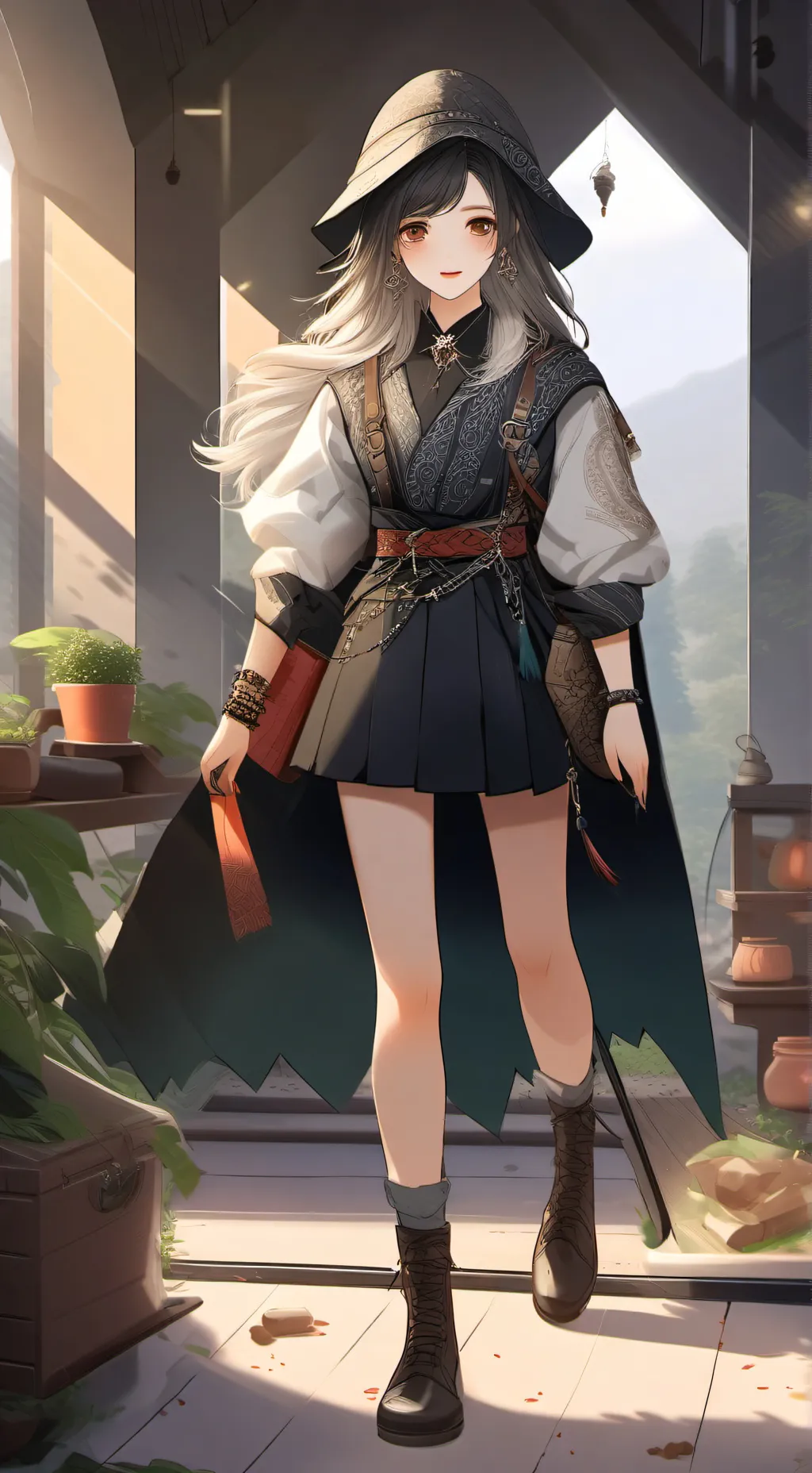 ai character: Lilita background