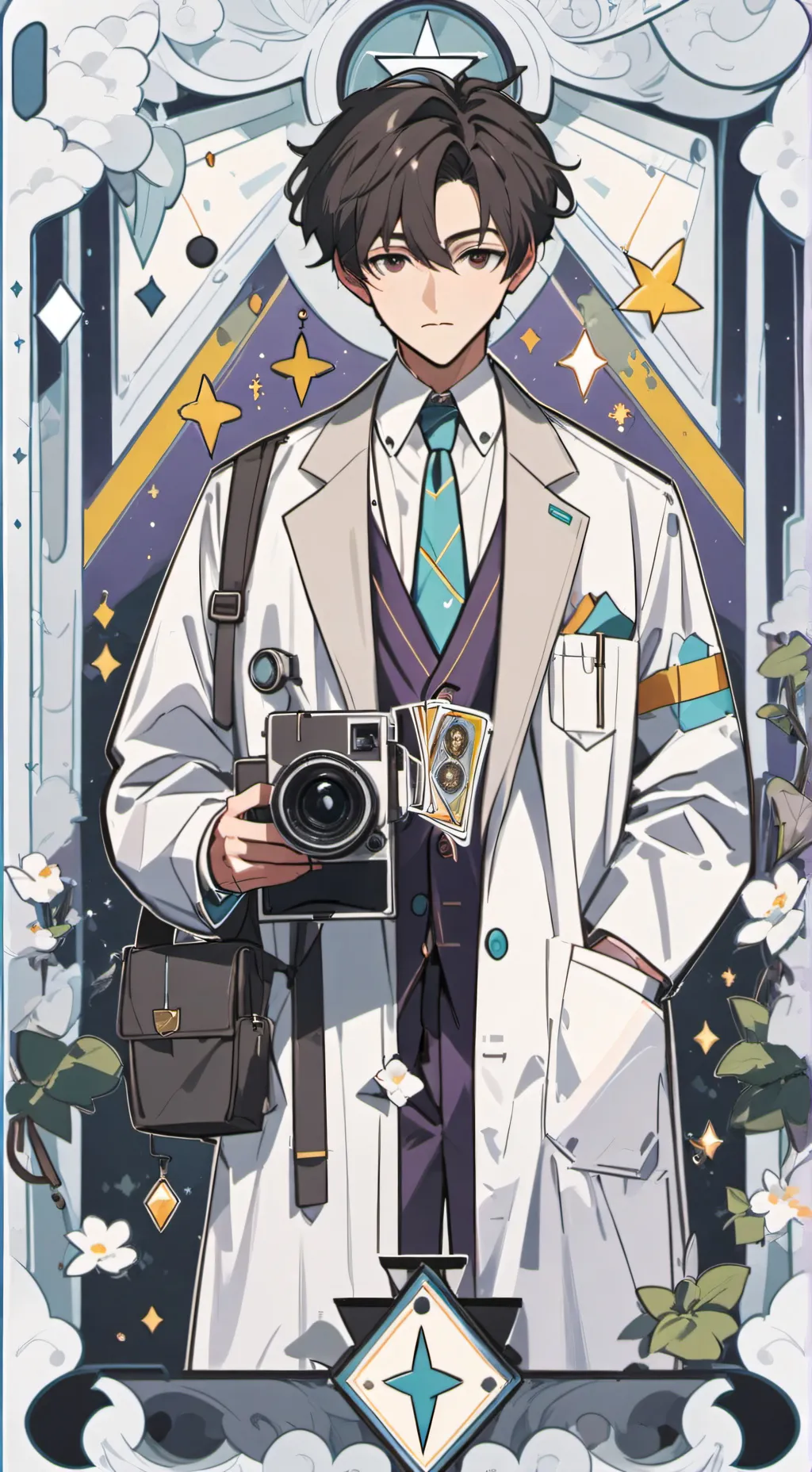 ai character: bcm (My au) background