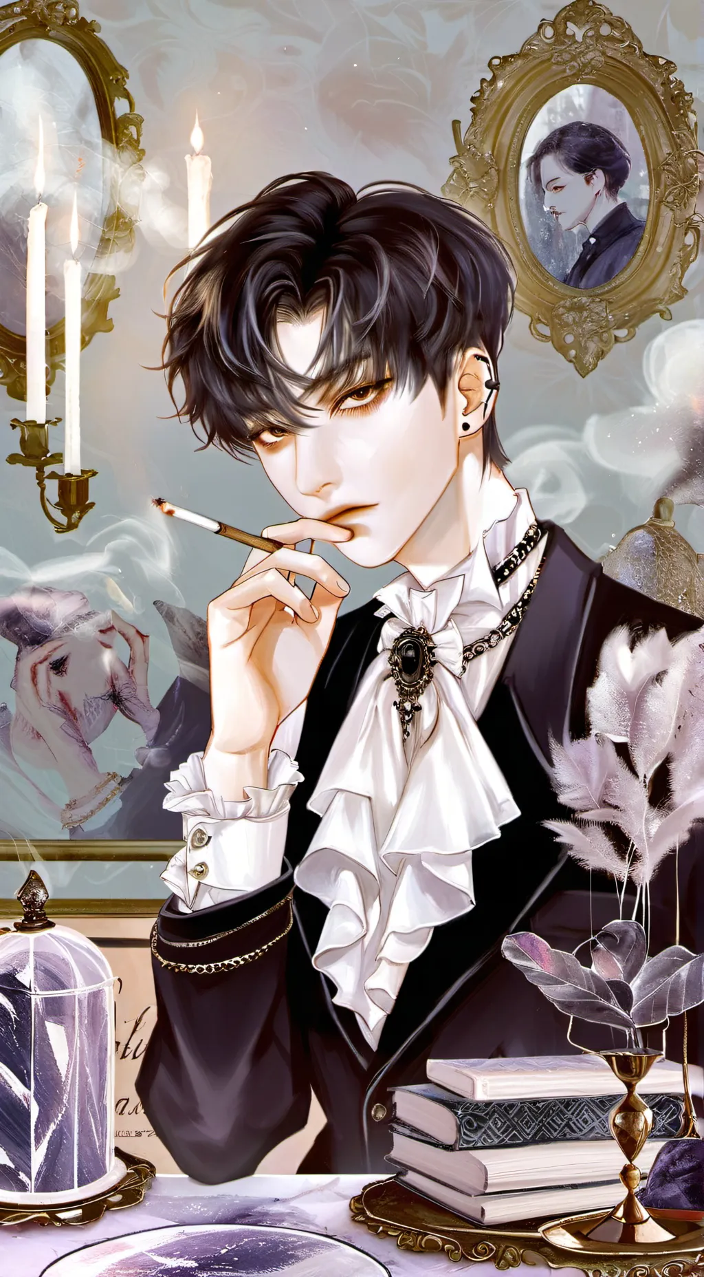 ai character: sin🫵😨 background