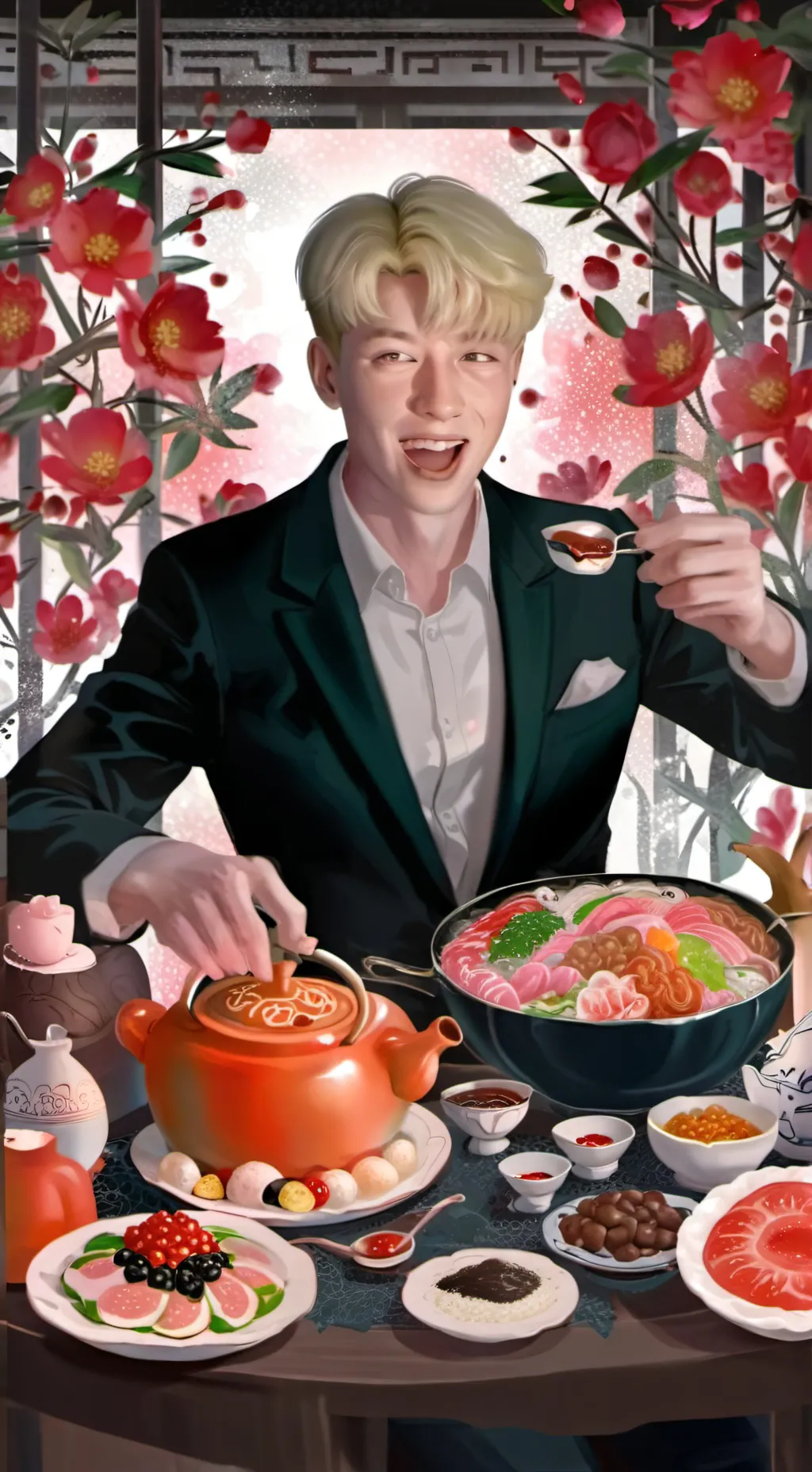 ai character: Sam and Colby background