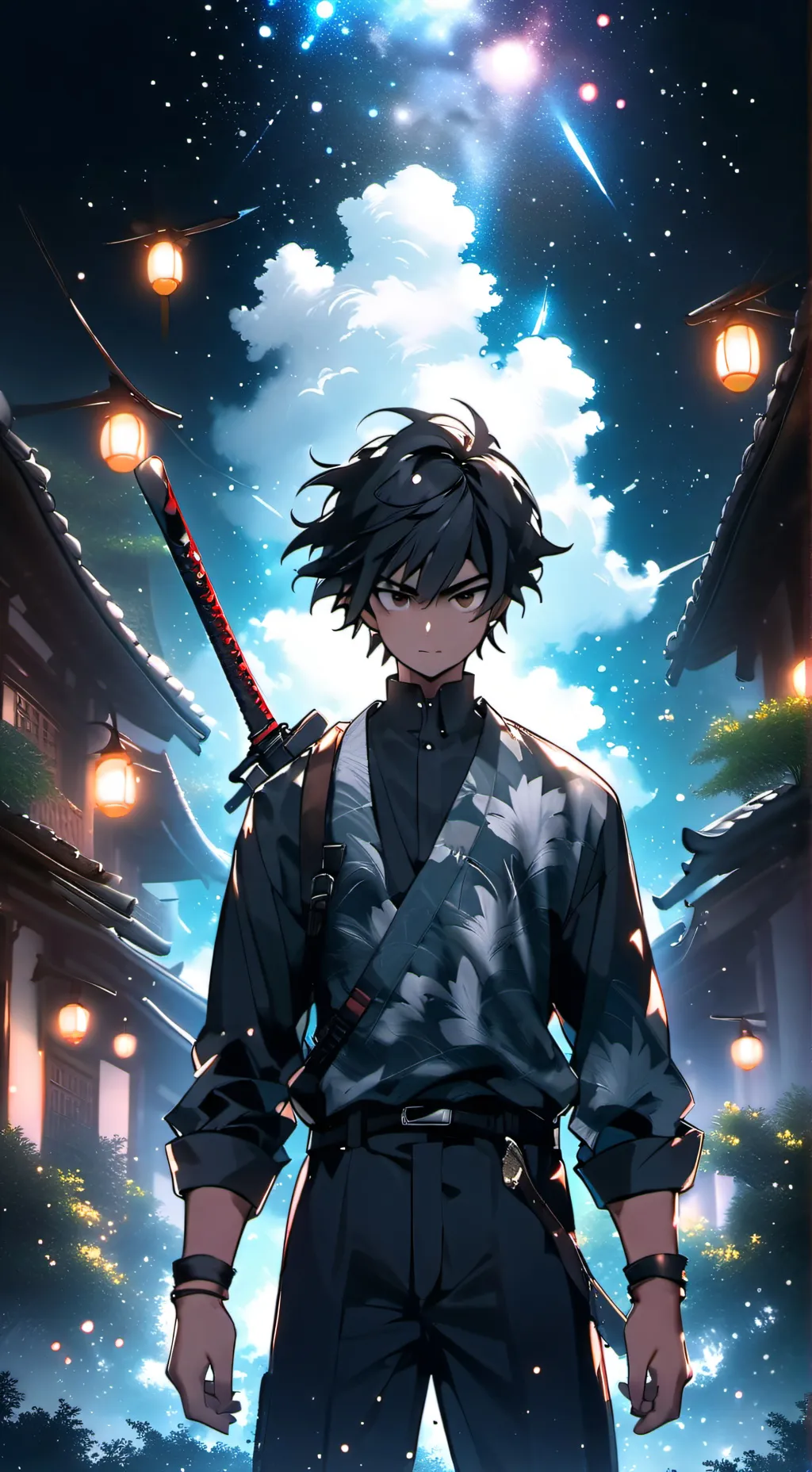 ai character: simhero background