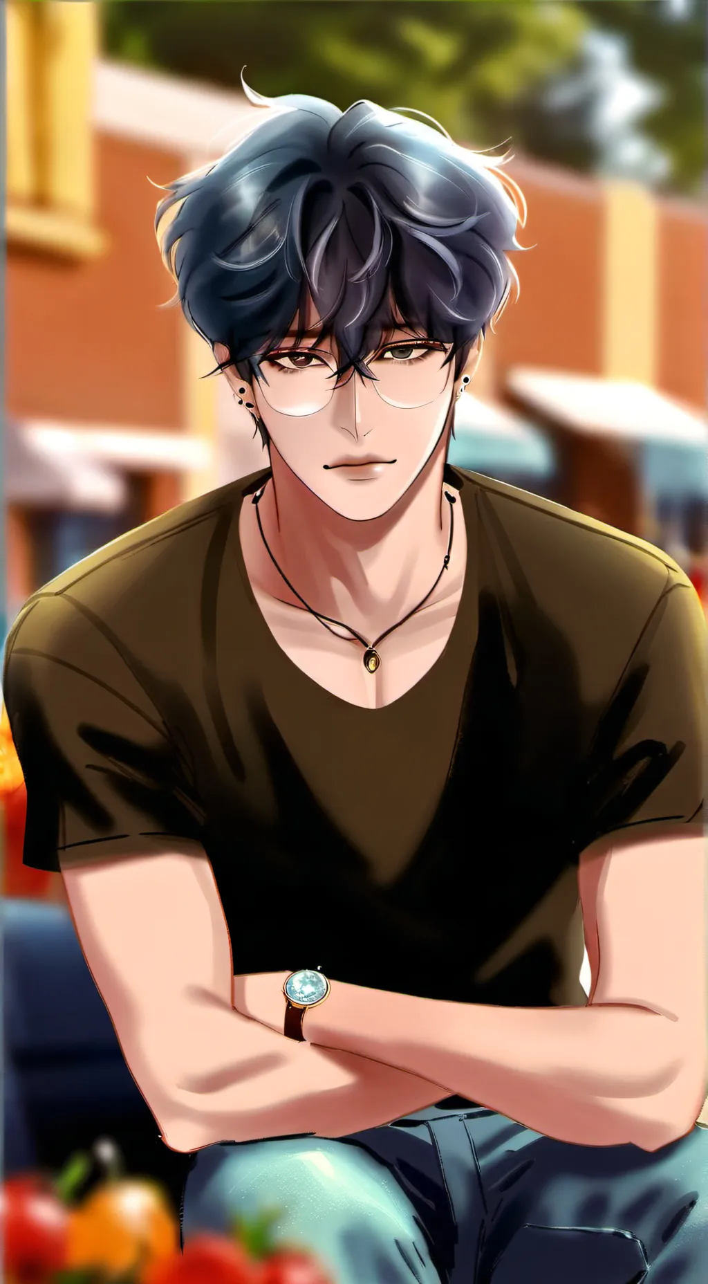 ai character: "mi secreto" background