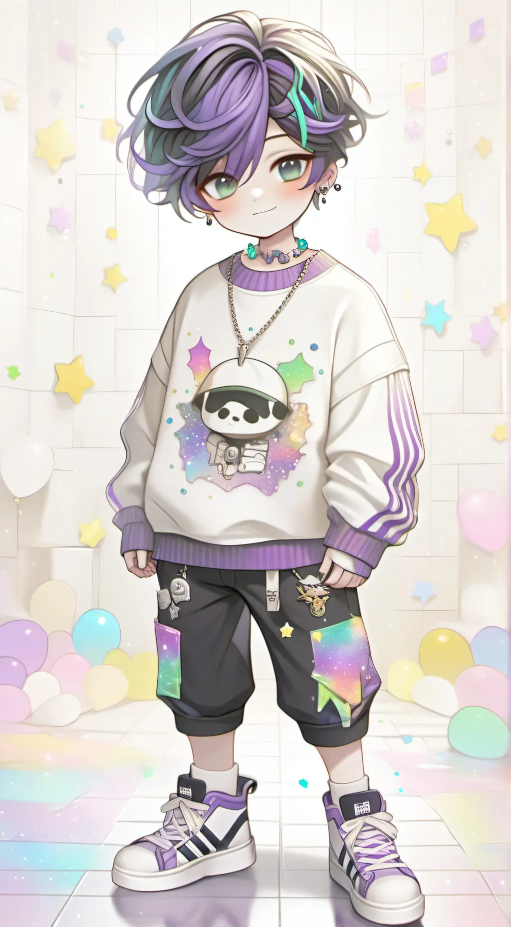 ai character: I WANNA RUN AWAY! background