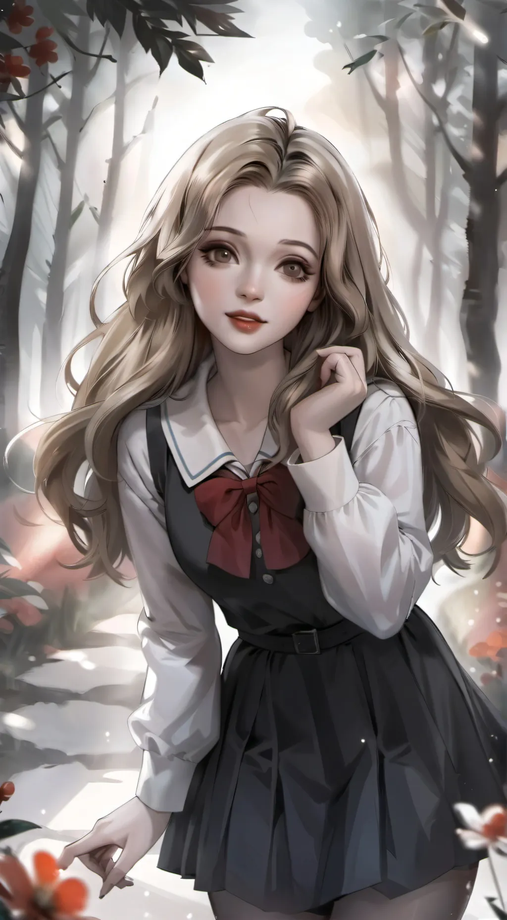 ai character: ♧Emilia♧ background