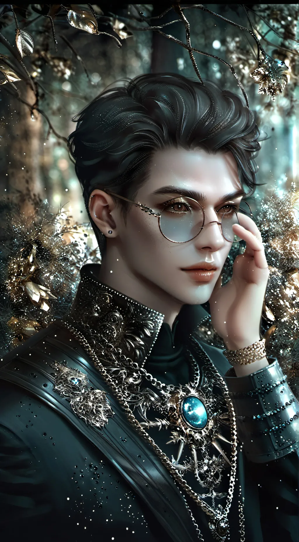 ai character: Thibault  background