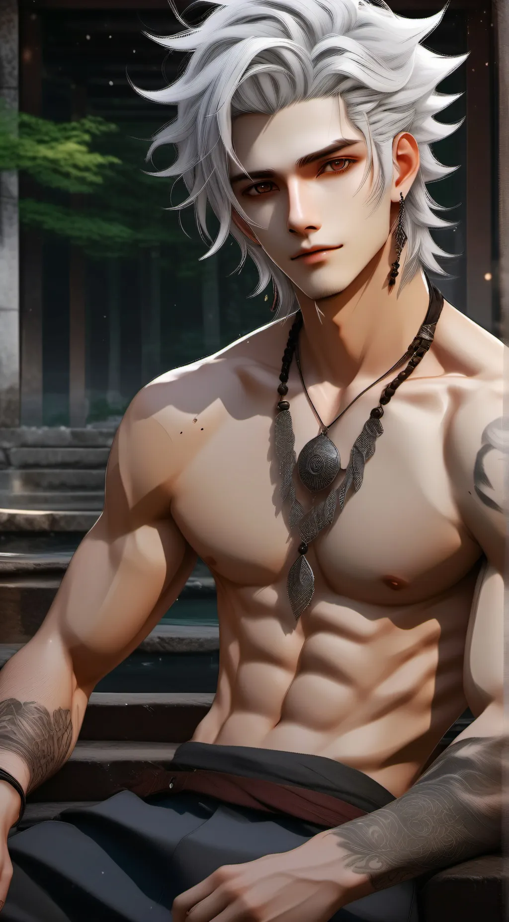 ai character: zim mo background