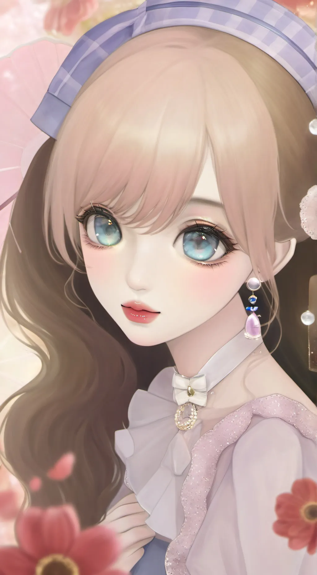 ai character: Only fun’s girl background