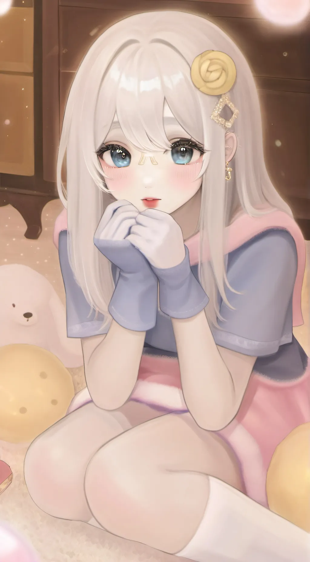 ai character: Lexi's World! 💙 background