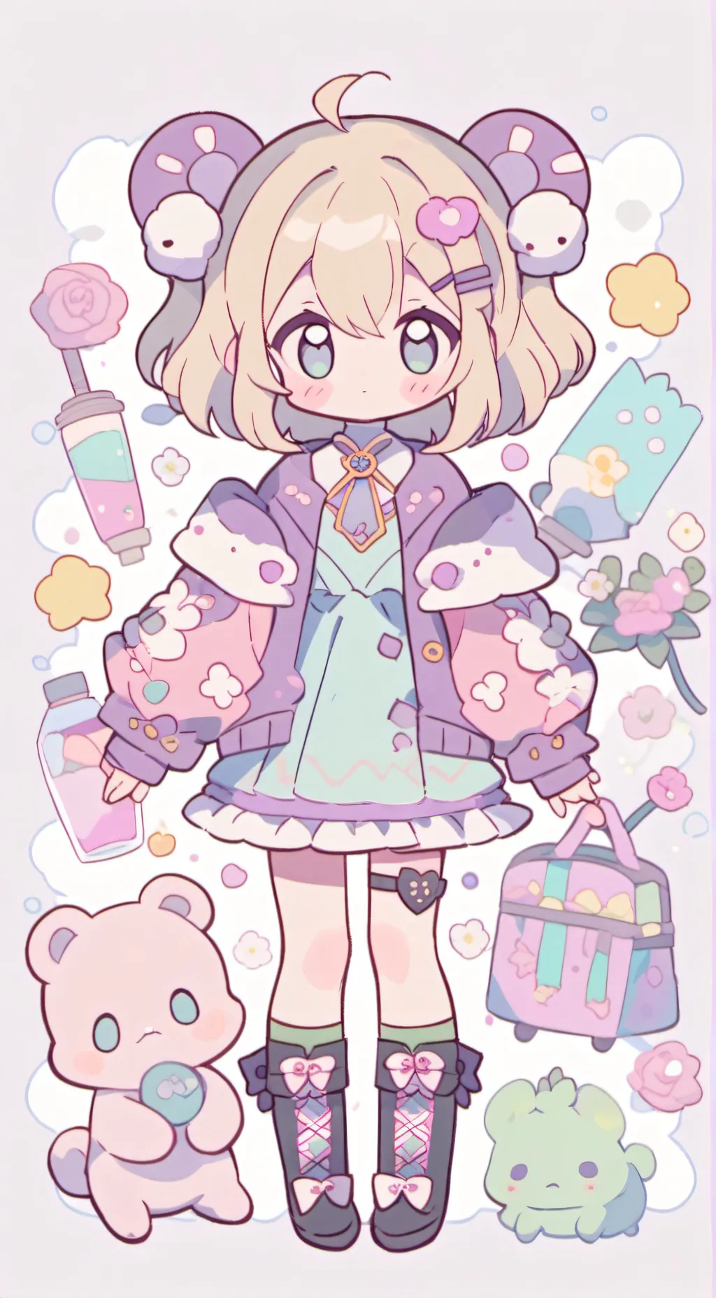 ai character: Bakugo sister/you background