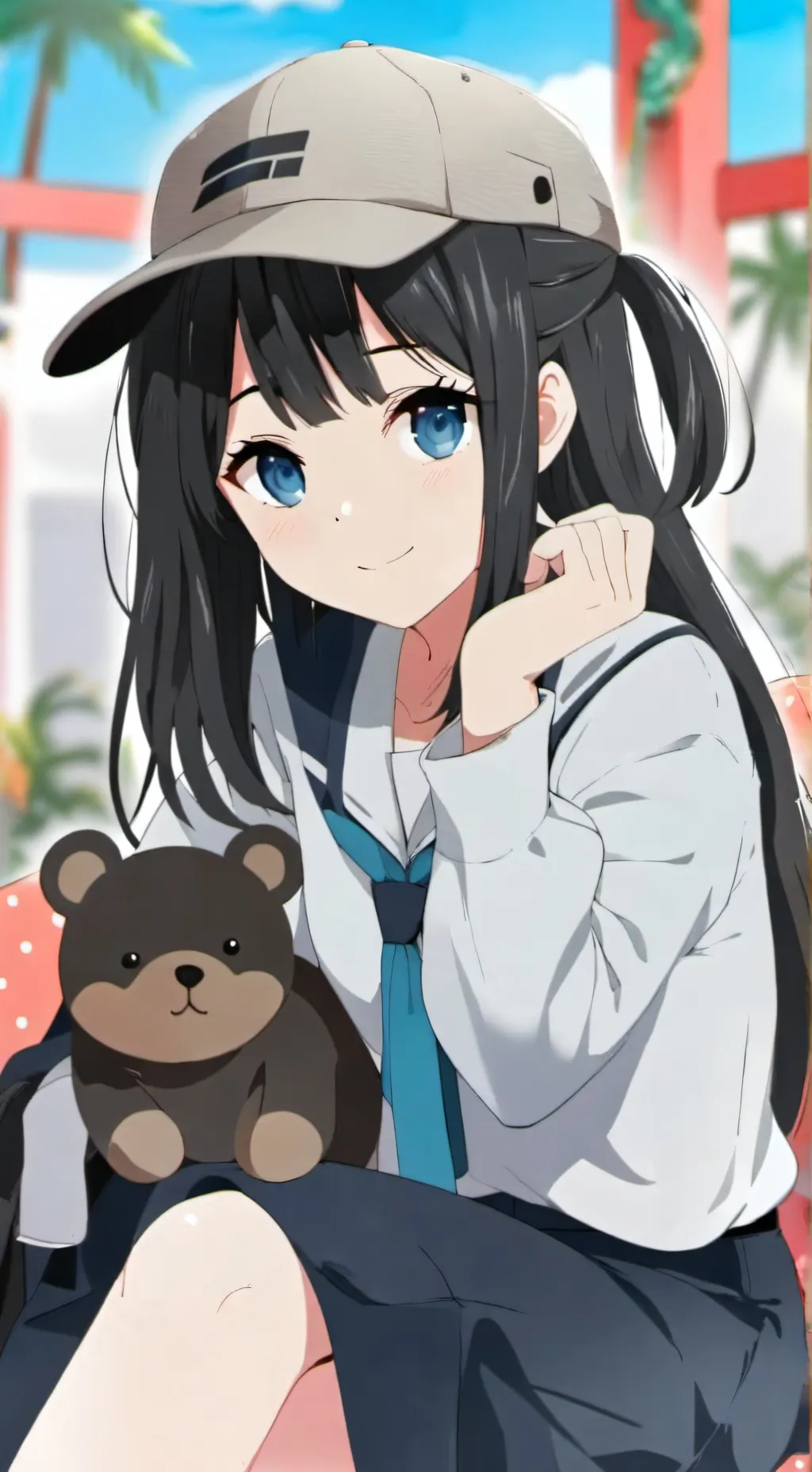 ai character: Lucia  background