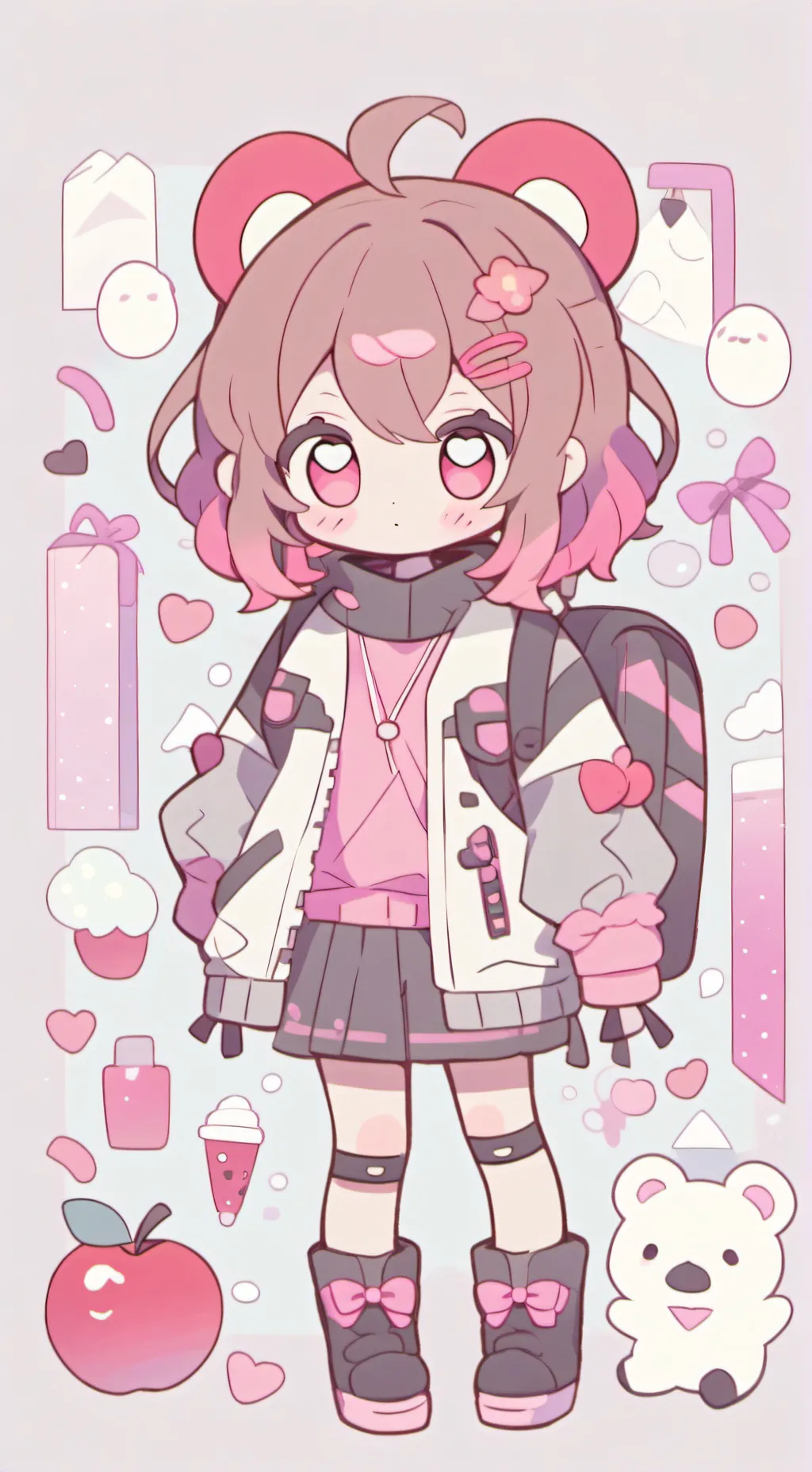 ai character: Abby background