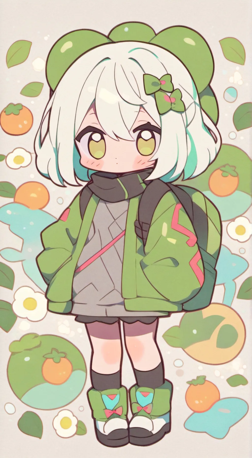 ai character: 𝓓𝔀 background