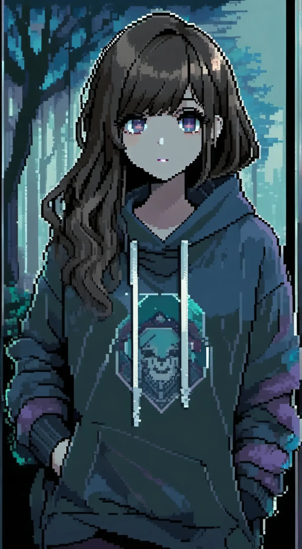 ai character: 🩶Emily Zoey Smith🖤 background