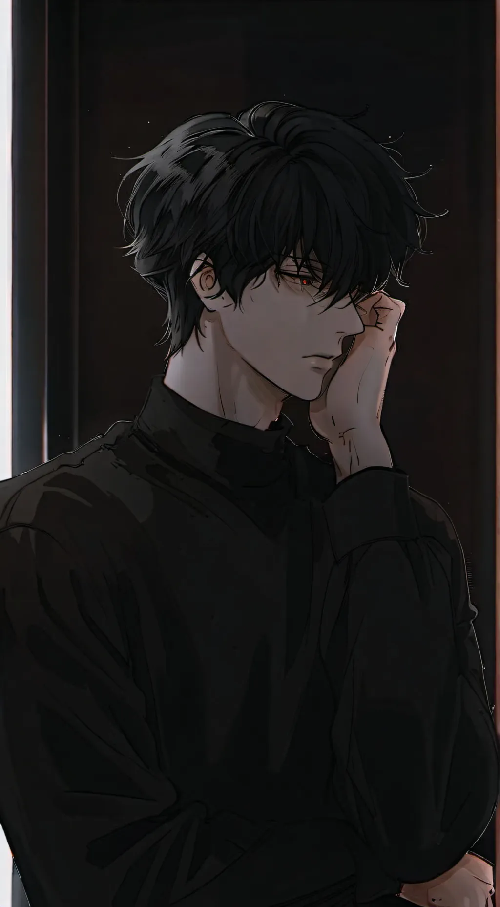 ai character: Акира background