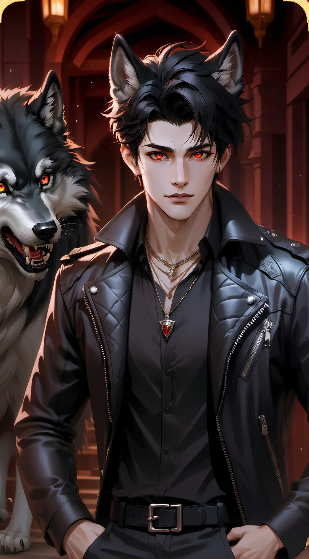 ai character: ~Vincent Destrol~ background