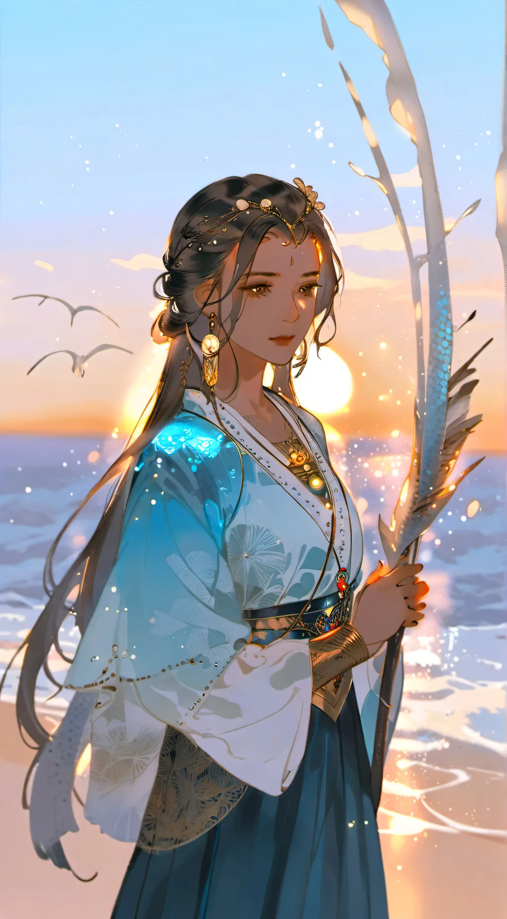 ai character: Demon slayer  background