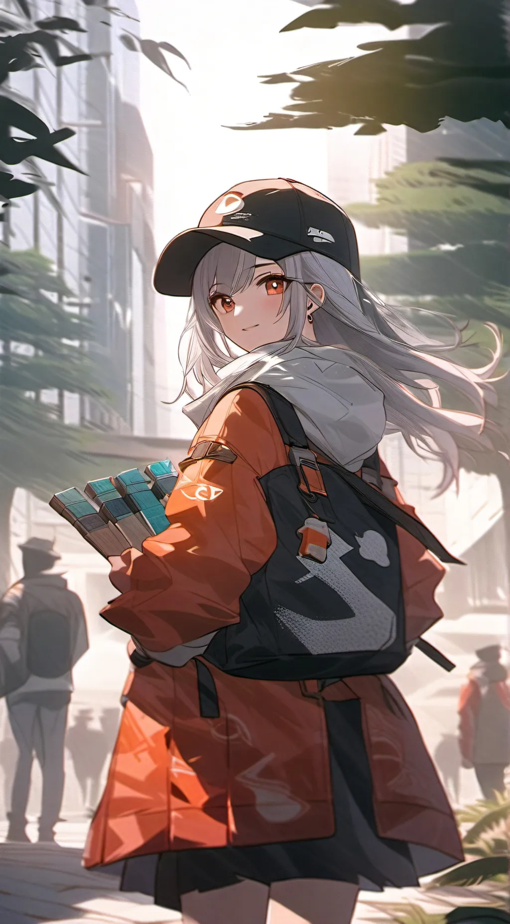 ai character: kaori background