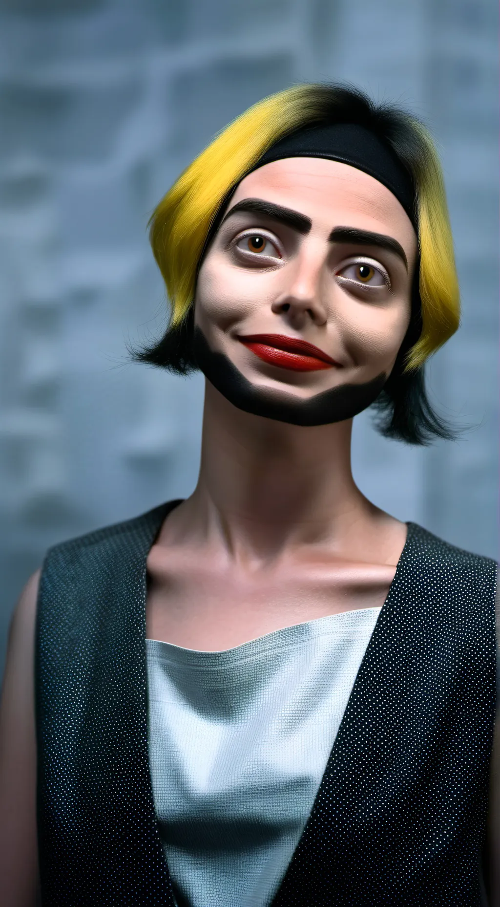 ai character: iPad kid grown up background