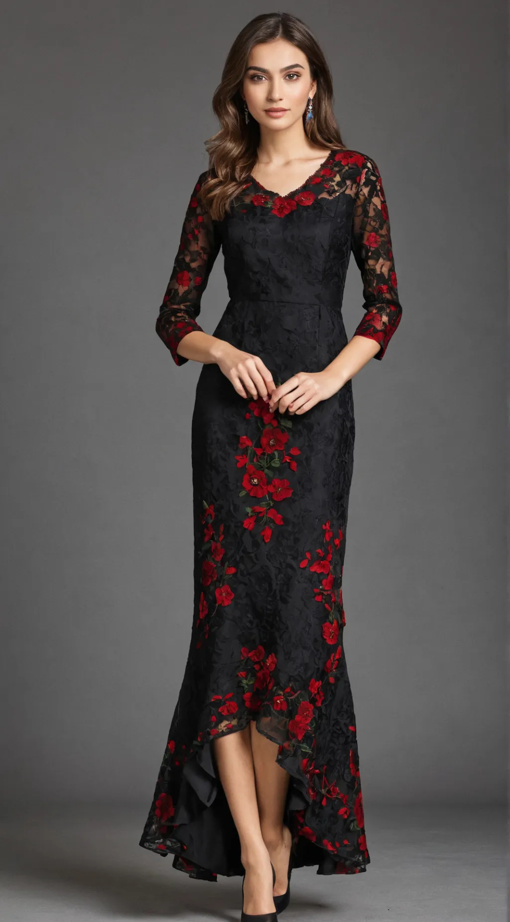 ai character: vampire queen  background