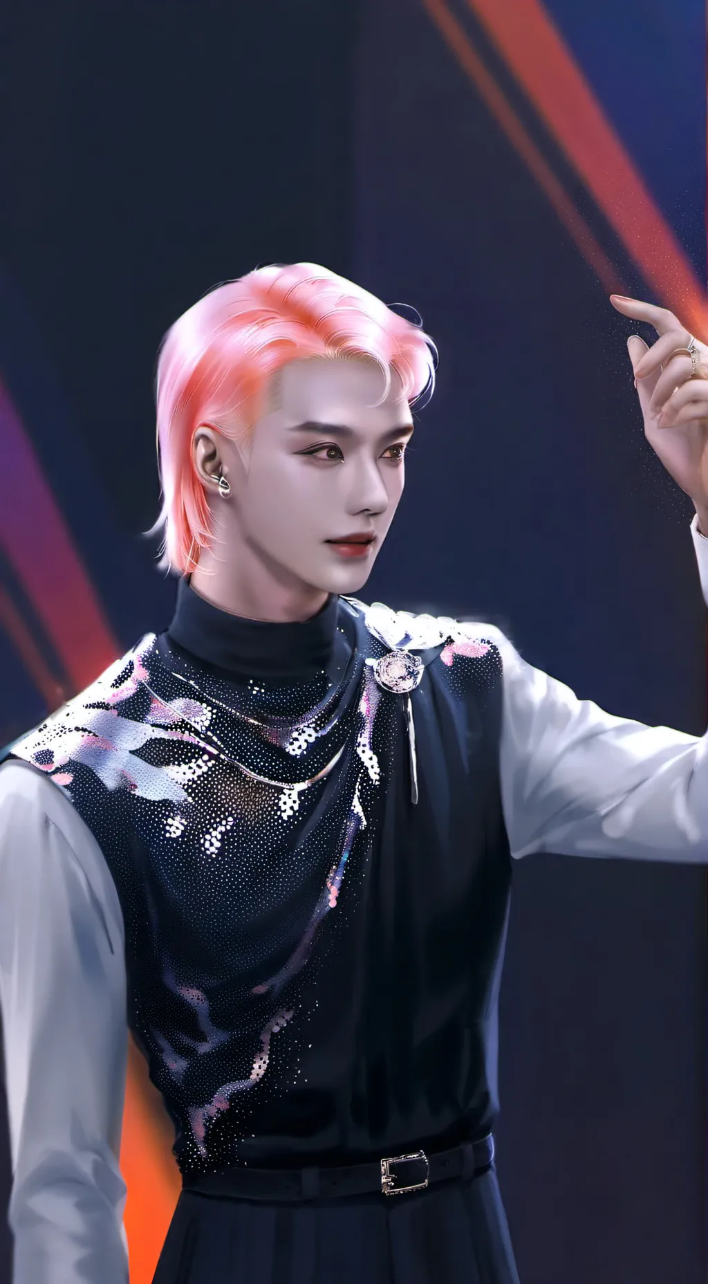 ai character: Hwang hyunjin background