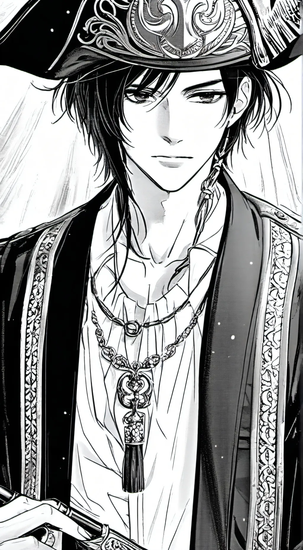 ai character: El pirata  background