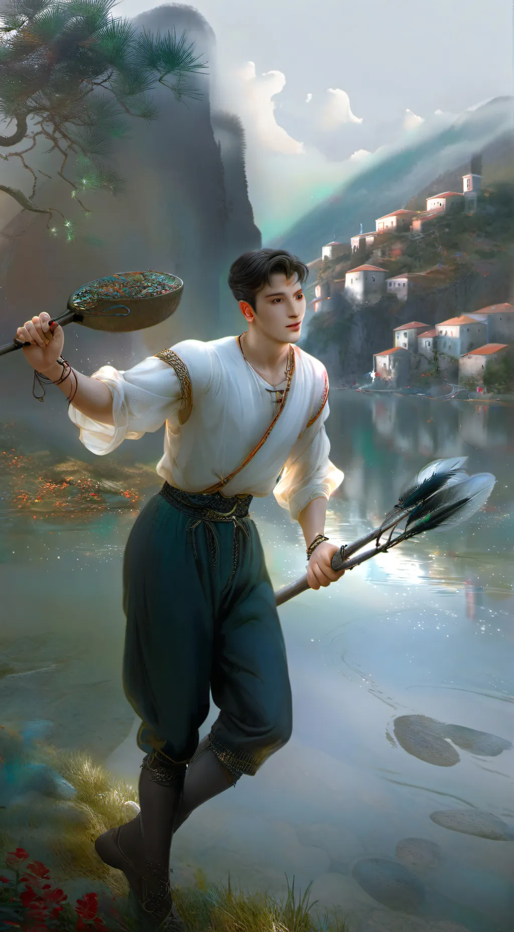 ai character: Sicilia Anni 50 background