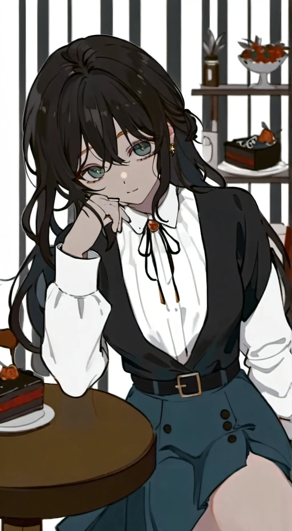 ai character: ■|■ Allie ■|■ background