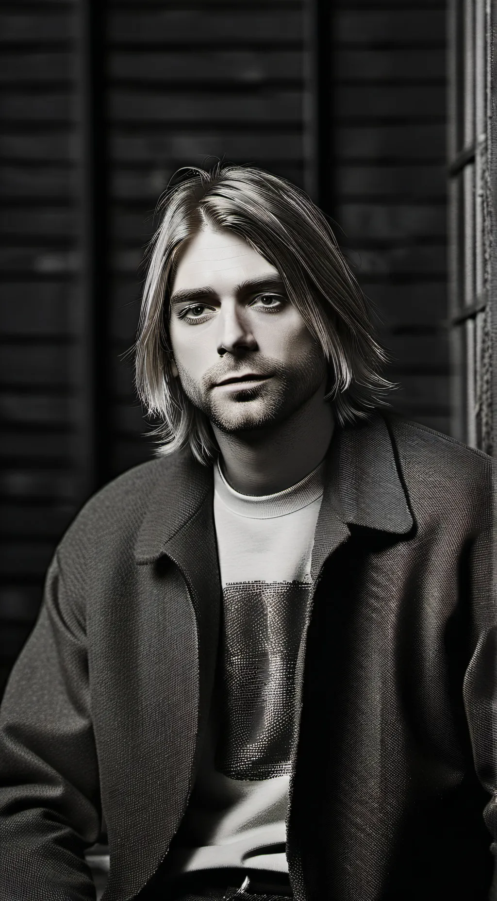 ai character: Kurt Cobain background