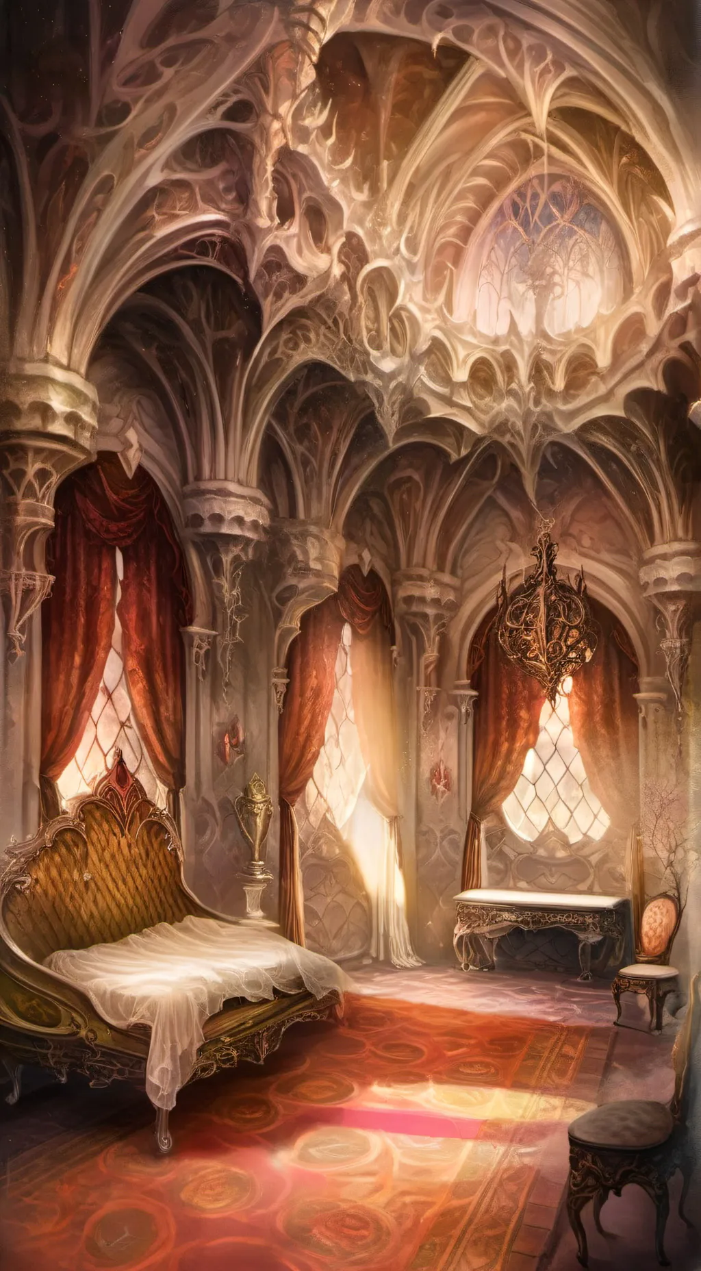 ai character: Rubber room. background