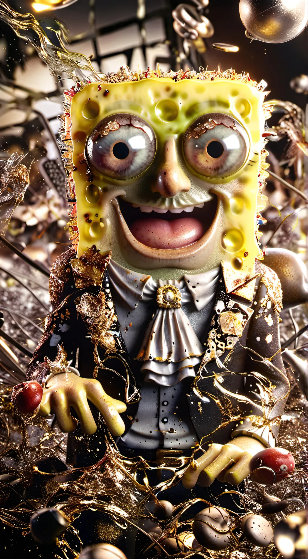 ai character: pill background