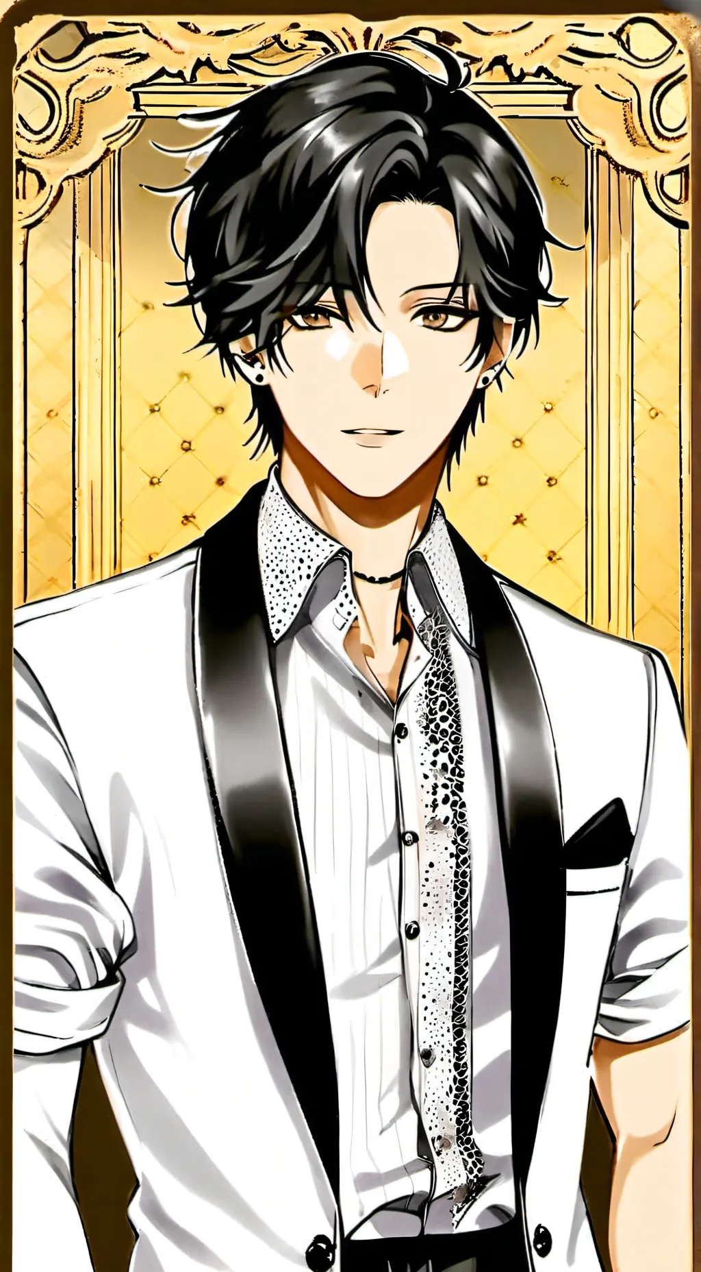 ai character: Lin  background