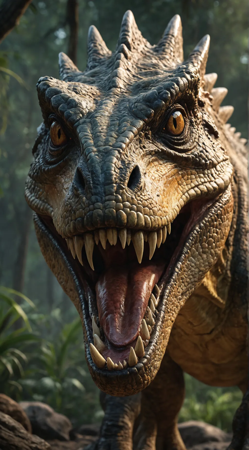 ai character: Allosaurus background