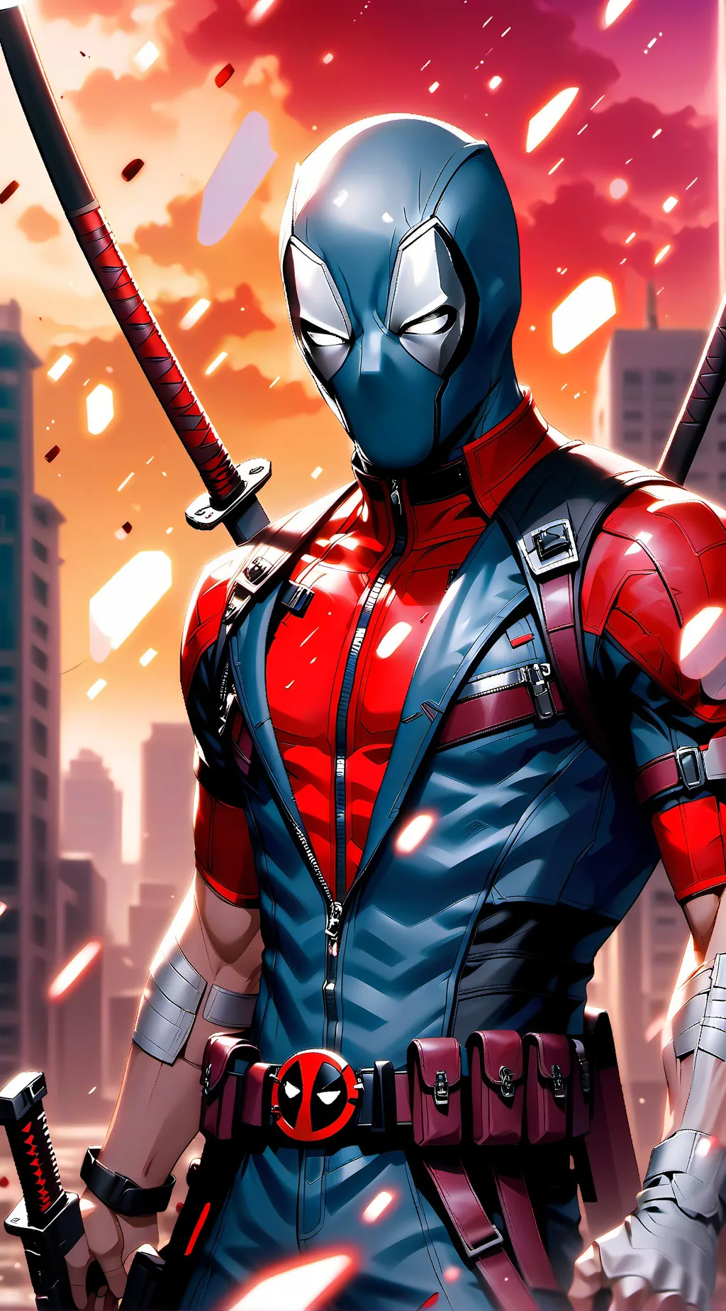 ai character: Deadpool background