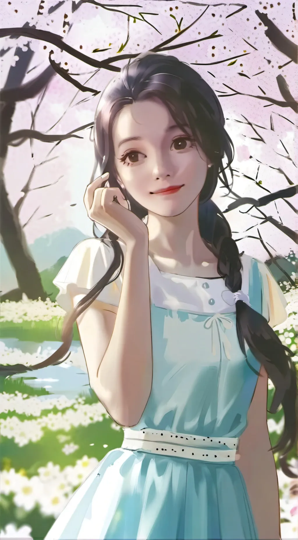 ai character: Elly  background