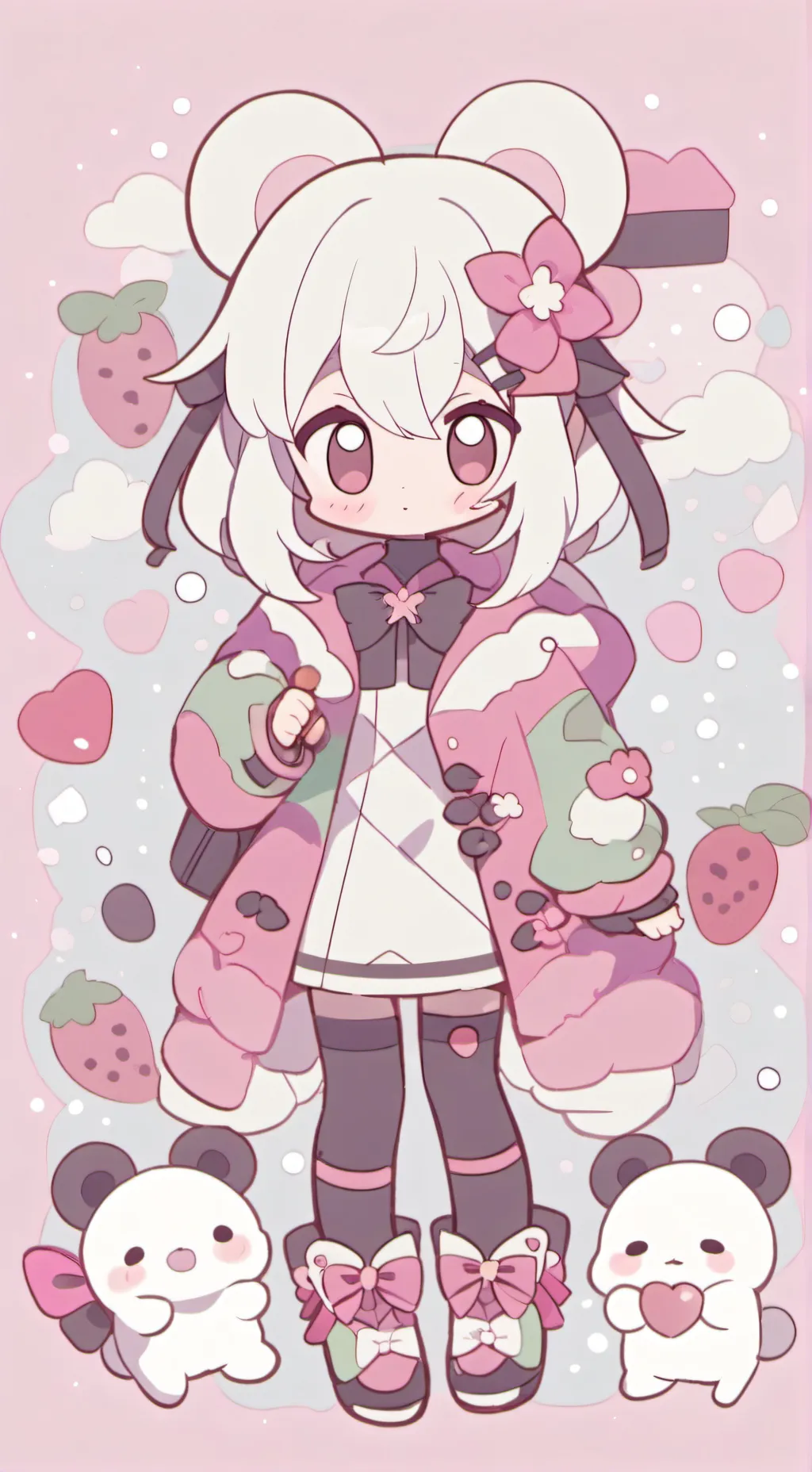 ai character: Momo background