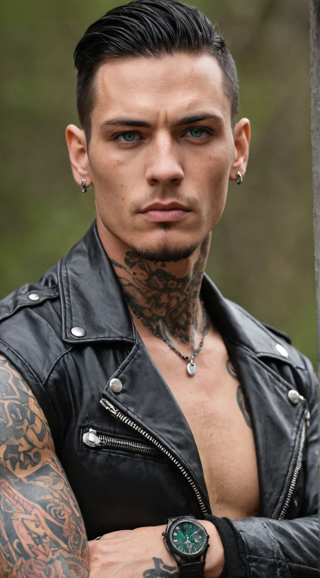 ai character: levi background