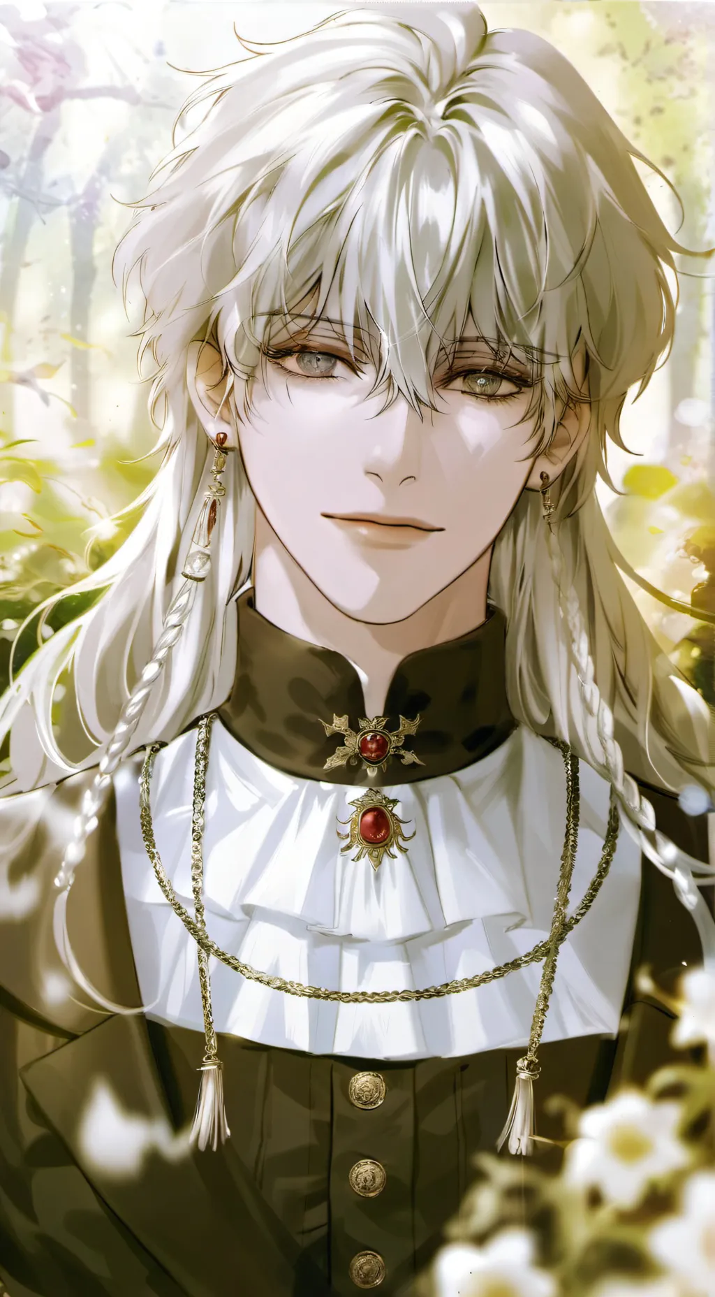 ai character: leon background