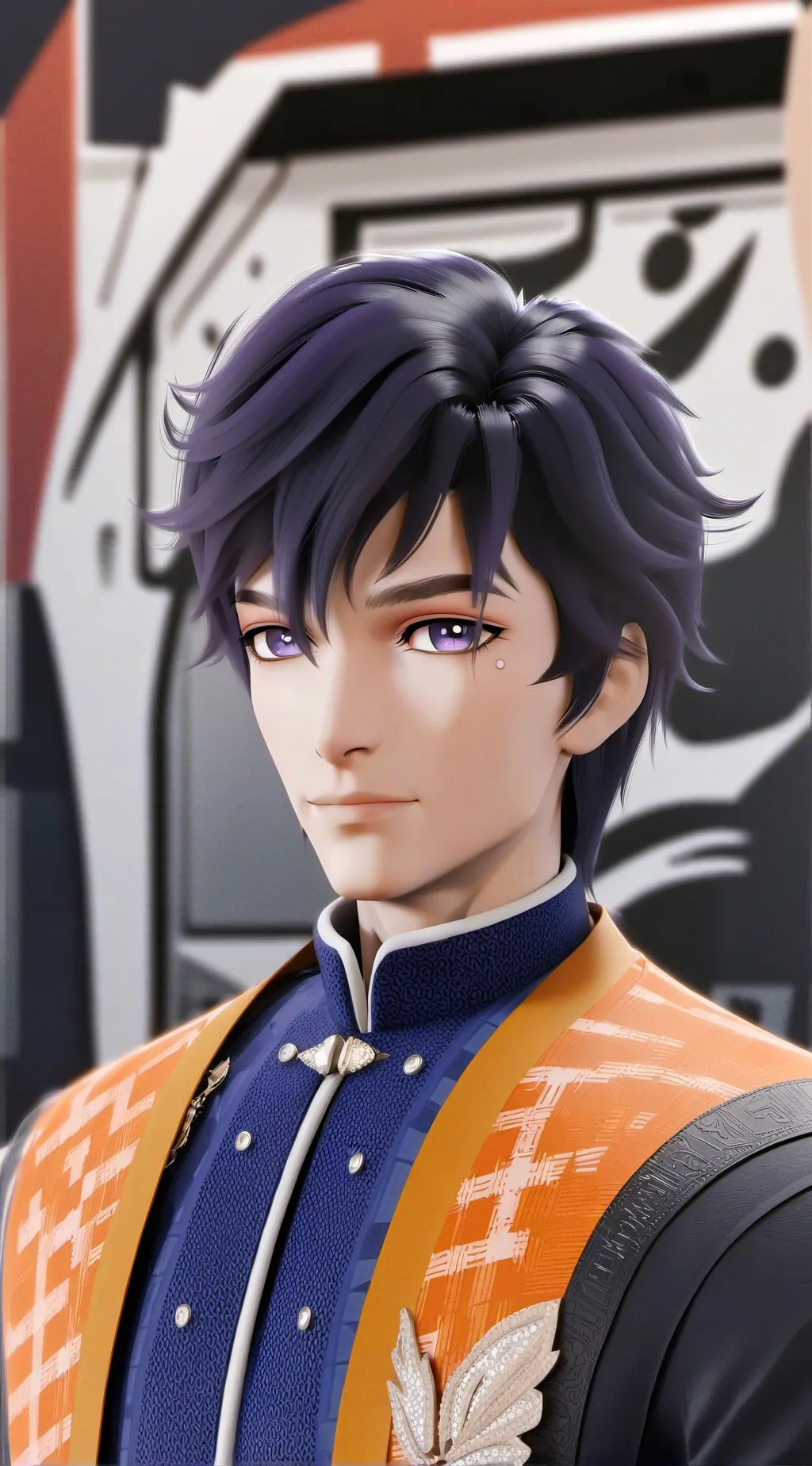 ai character: Two time background