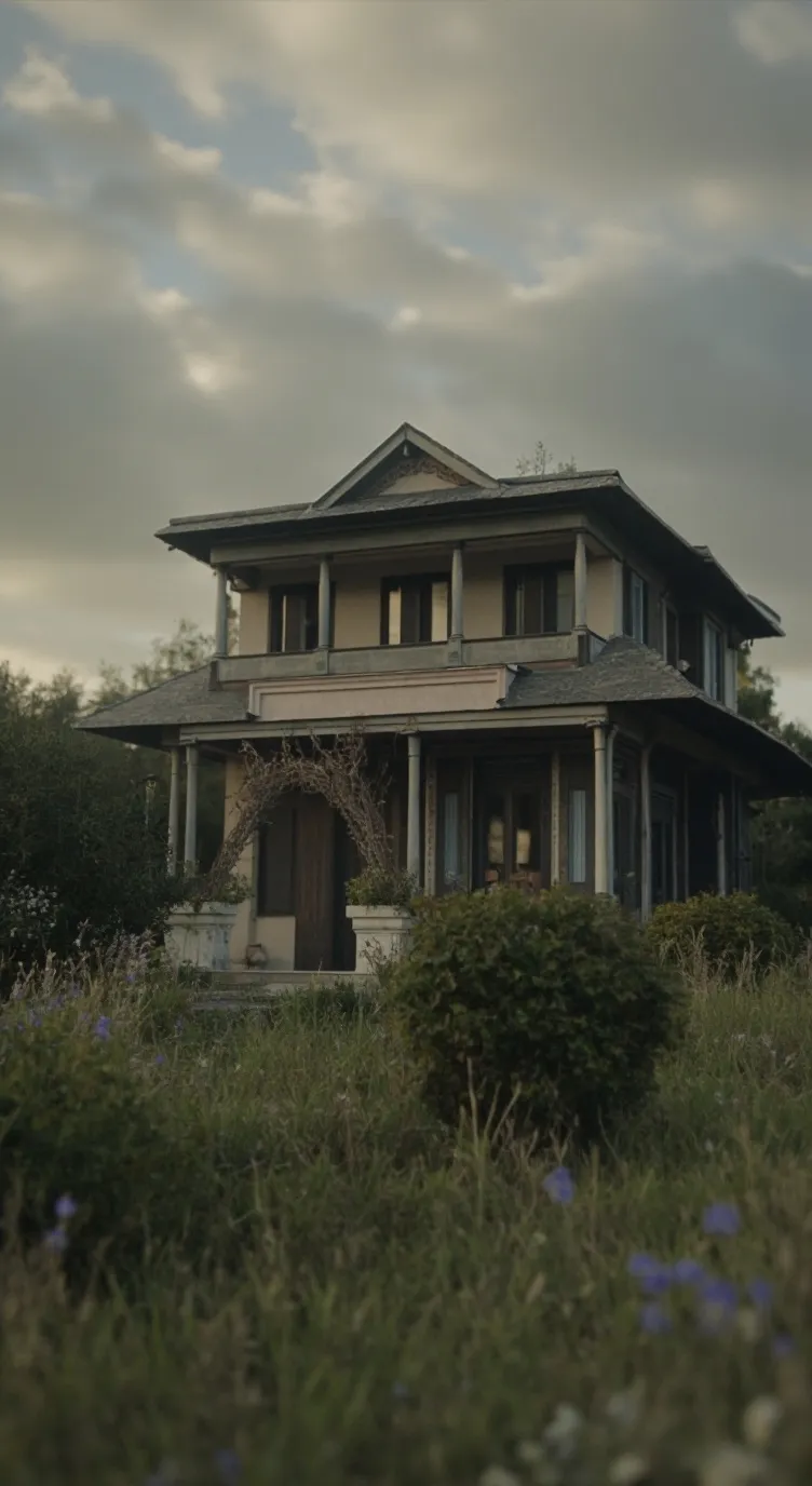 ai character: Haunted Family background