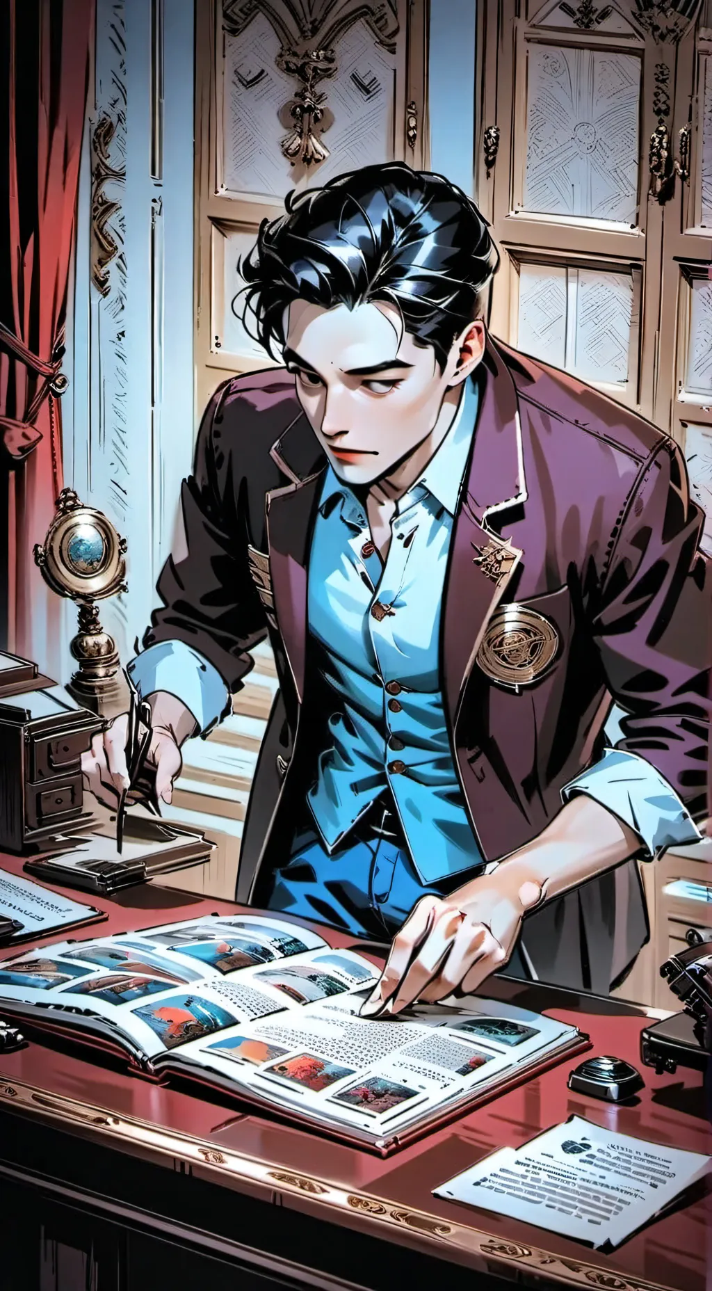 ai character: Husband  background