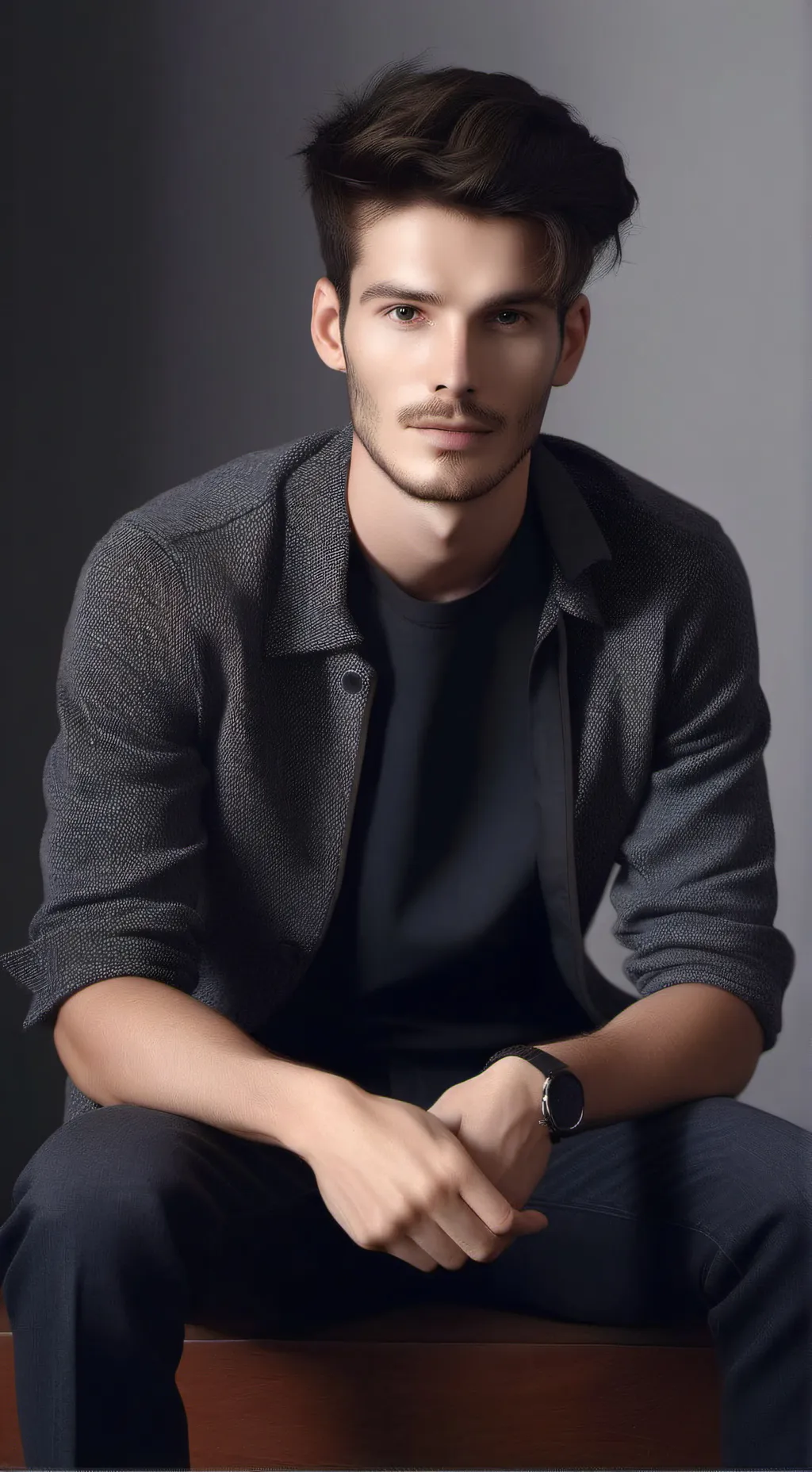 ai character: hi background