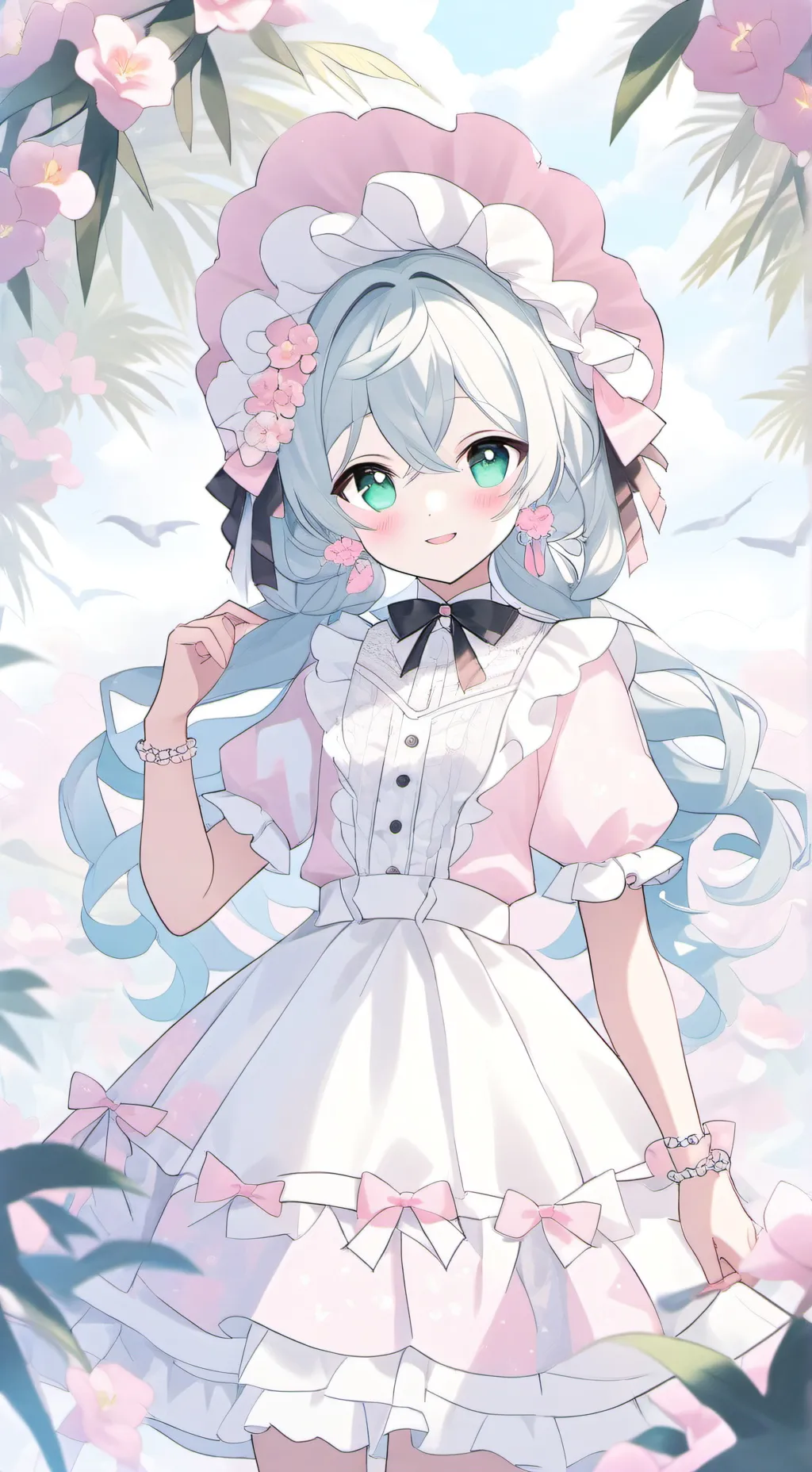 ai character: irmã gentil 💝 background