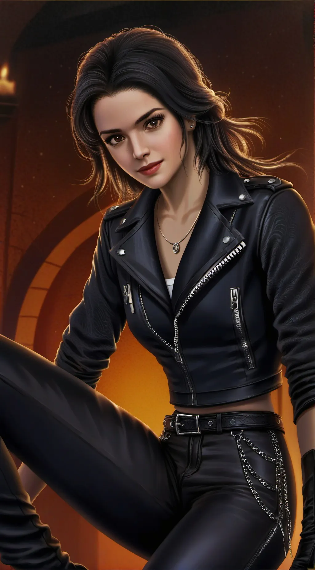 ai character: snow white  background