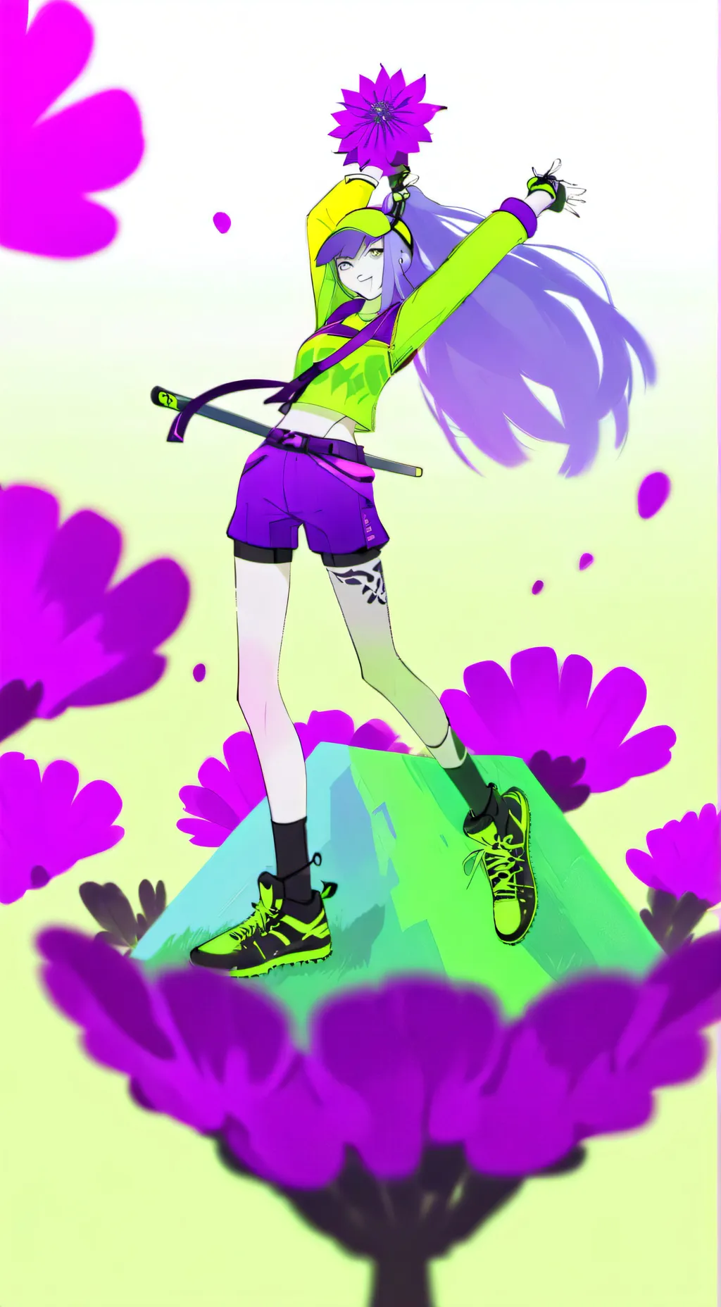 ai character: ne background