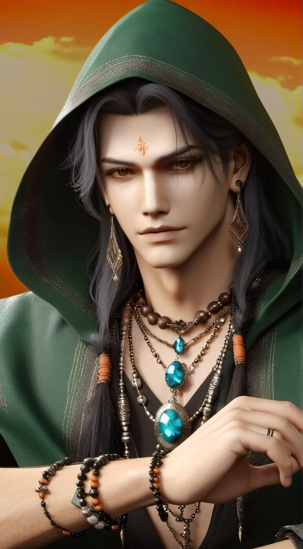 ai character: Klaus Goldstein background